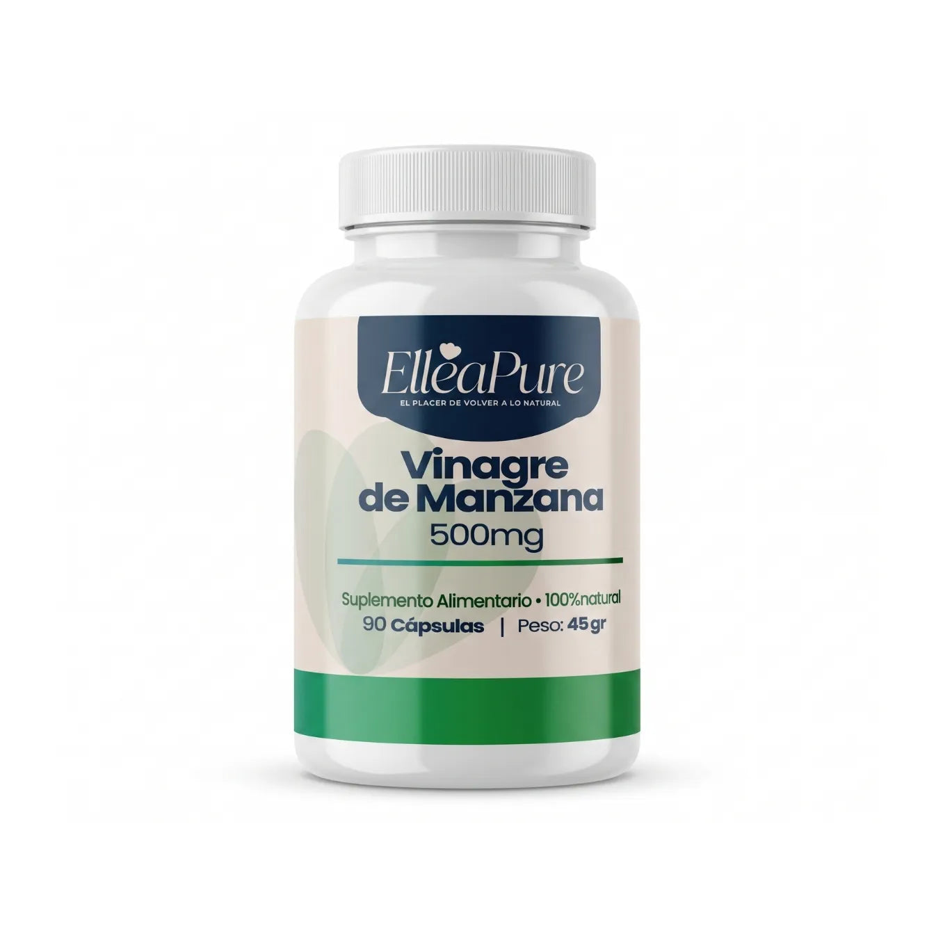 Vinagre de manzana 500 mg 90 cápsulas