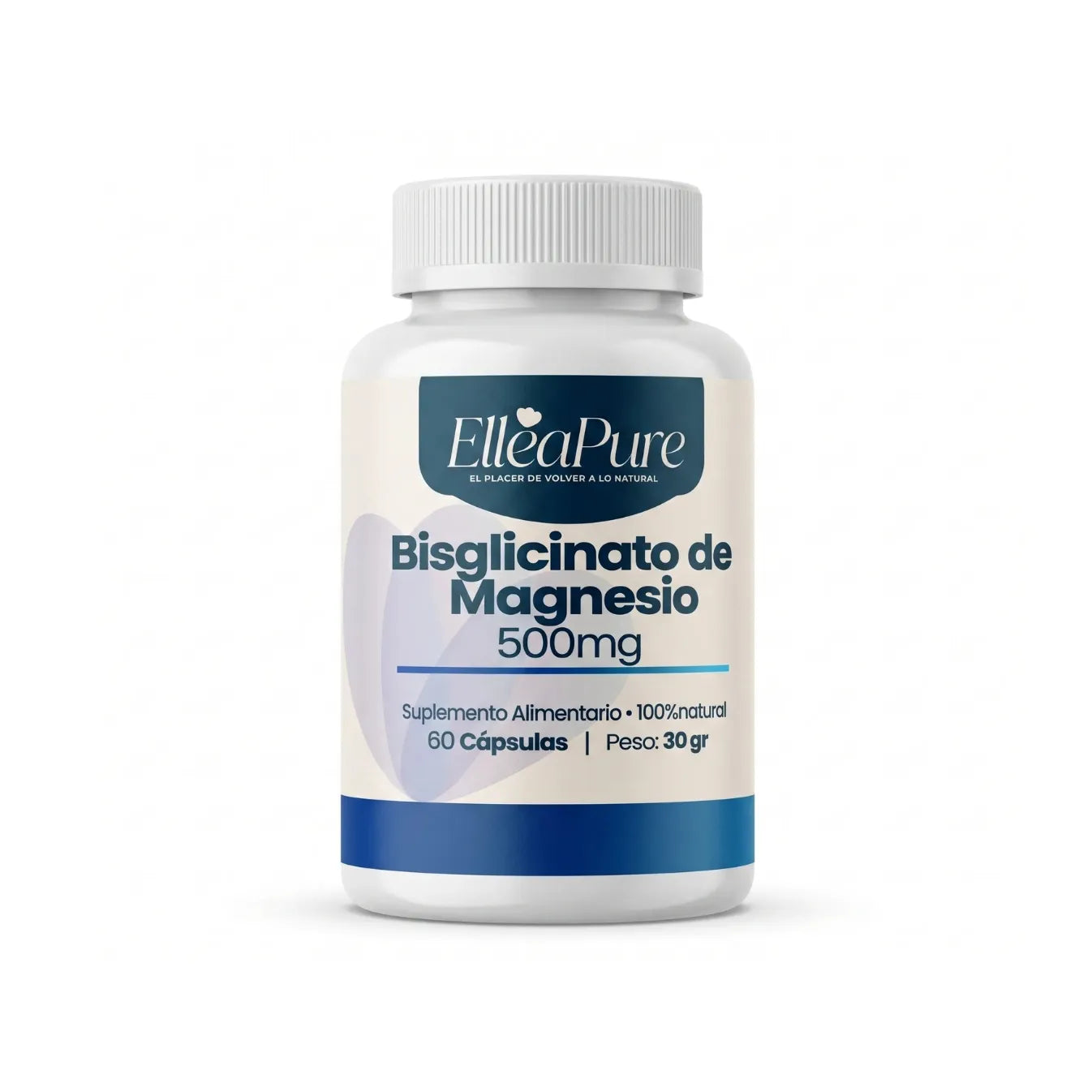 Bisglicinato de magnesio 500 mg 60 capsulas
