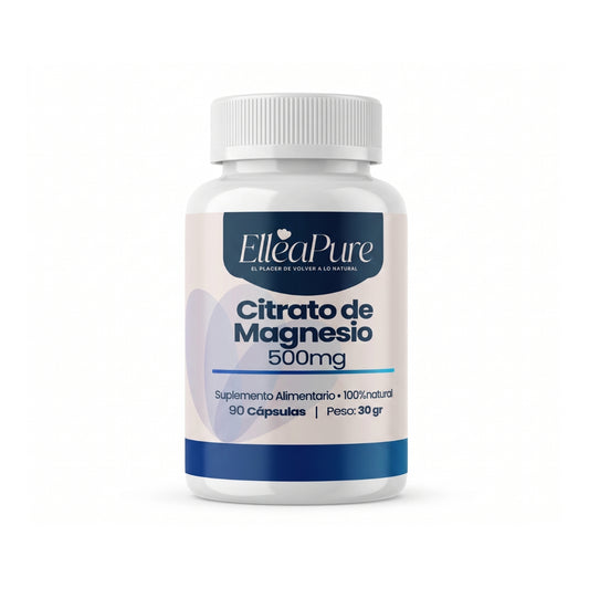 Citrato de magnesio 500mg 90 cápsulas
