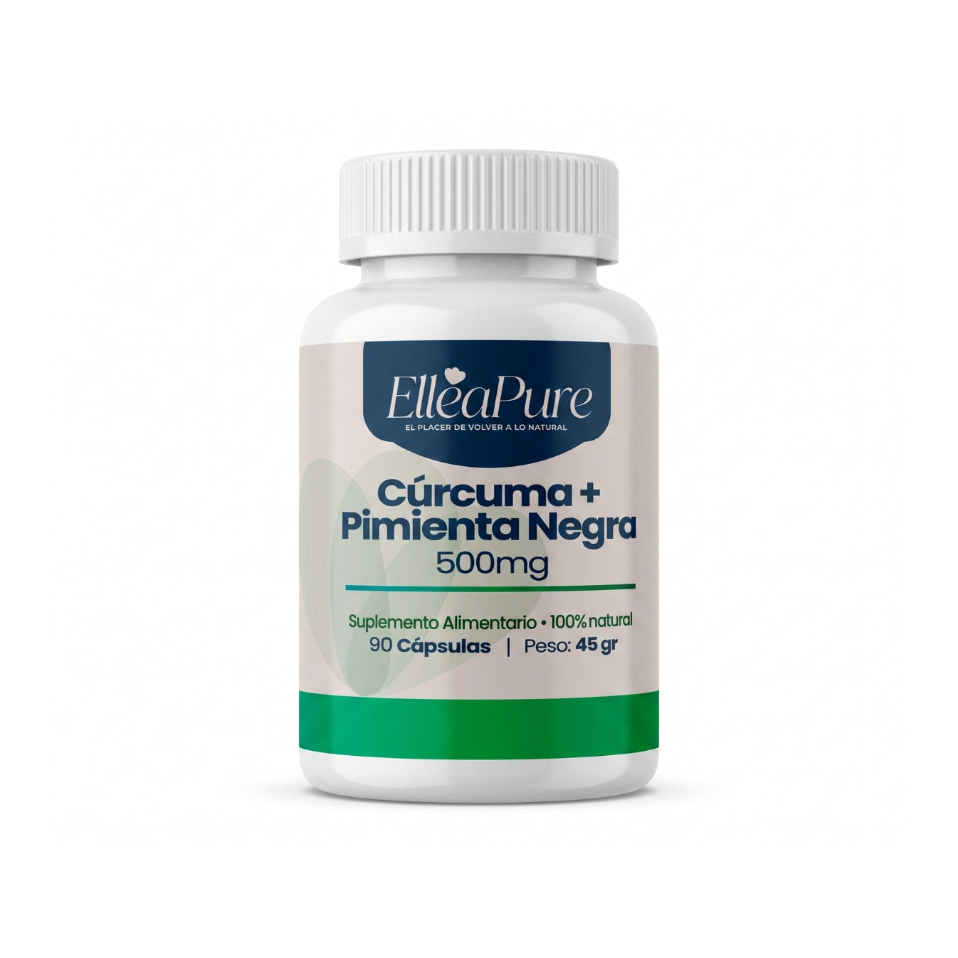Cúrcuma+pimienta negra 500mg 90 cápsulas
